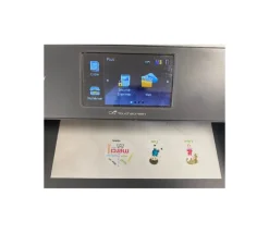 24 adhésifs ronds 40 mm transparents à imprimer