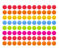 660 autocollants stickers Smileys souriants