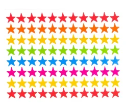660 autocollants stickers étoiles