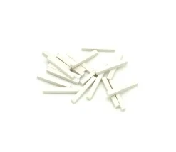 60 Baguettes en bois multicolores 5x5x39 mm