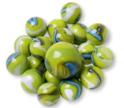 20 Billes Boa vert 16 mm + 1 calot