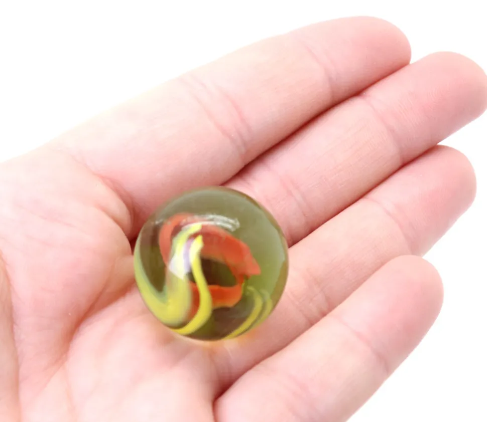 20 Billes guépard multicolores 16 mm + 1 calot 25 mm -