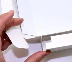 10 Boites neutres 275 x 275 x 47 mm - couvercle cloche à monter