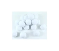 20 boules de neige - balles douces 7.5 cm