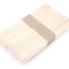 100 Bâtonnets bois naturel 10 x 1.9 x 0.2 cm bricolage et jeux