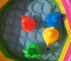 4 Canards GM 15 cm pour pêche aux canards