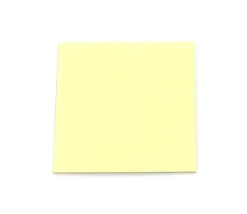 24 carrés 4 x 4 cm carton rigide jaune/blanc vierge tuiles à personnaliser