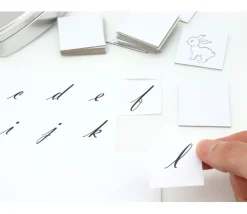 48 Carrés autocollants blancs 35 mm étiquettes