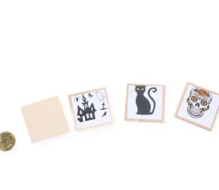 100 carrés bois brut 40 x 40 x 3 mm naturel