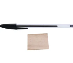 100 carrés bois brut 40 x 40 x 3 mm naturel