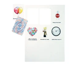 9 cartes à jouer blanches à imprimer 60 x 86 mm sur feuille prédécoupée