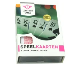 54 cartes internationales 100 % plastique Lonfield dans boite plastique