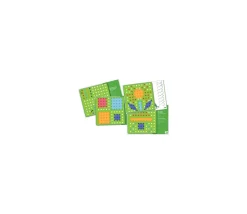 24 Cartes modèles pour jeu pions champignons