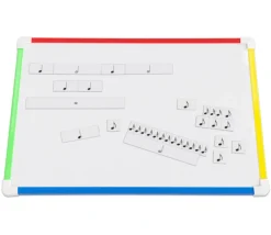 34 cartes notes magnétiques pour apprentissage musique