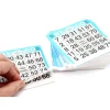500 Cartes papier pour jeu de Bingo 10 cm
