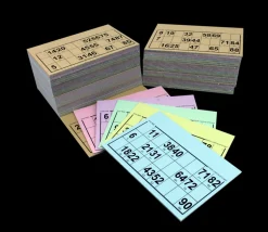 96 Cartons loto carton rigides format standard