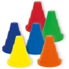 6 Cônes d'activité en mousse 16 cm - Pions de jeu géants