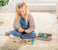 1000 cubes encastrables 1 cm jeux - poids 1 g