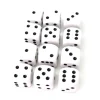 12 Dés à jouer 18 mm classique points 1 à 6 jeux de société