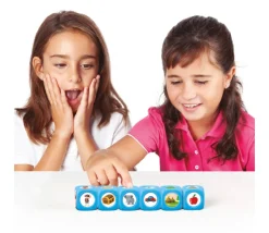 10 dés à jouer Images 3,5 cm - Picto-dés création d'histoires