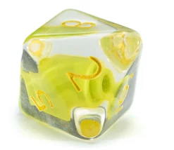 7 dés multifaces bloc de construction