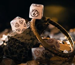 7 dés multifaces dragon Quartz