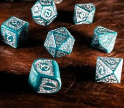 7 dés multi-faces Viking Modern : Mjolnir - QWorkshop