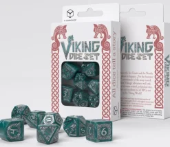 7 dés multi-faces Viking Modern : Mjolnir - QWorkshop