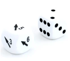 2 Dés orientation WiR2 16 mm