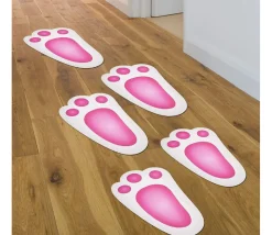 60 empreintes de lapin pour création de parcours