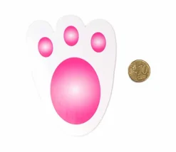 60 empreintes de lapin pour création de parcours