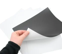 5 Feuilles aimantées A4 blanches magnétiques