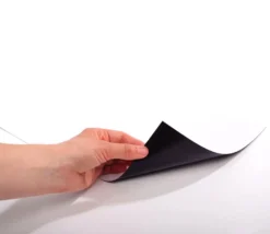 5 Feuilles aimantées A4 blanches magnétiques