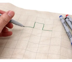 4 Feutres non-permanents couleurs pour personnalisation