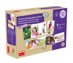 54 Fiches photos Actions verbes pour jeux de langage