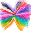 32 foulards de jonglage colorés 60 x 60 cm