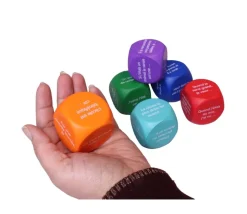 6 grands dés langage : je raconte une histoire 4 cm