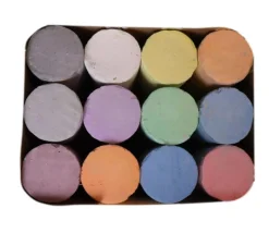 12 grosses craies de trottoir