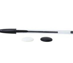 2 jarres 360 pions de go convexes - pierres jeu de go