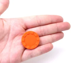 60 jetons empilables 3 cm multicolores en 6 couleurs pour jeu pion 30 mm