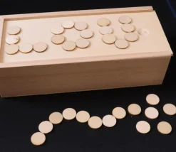 2500 Jetons en bois 1.5 cm jeux - loto - bingo - loisirs créatifs