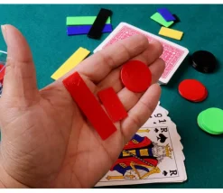 100 Jetons mise pour jeux (5 couleurs) 10 50 100