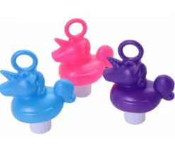 24 licornes flottantes 11 cm à pêcher pour jeu