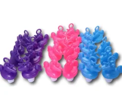 24 licornes flottantes 11 cm à pêcher pour jeu