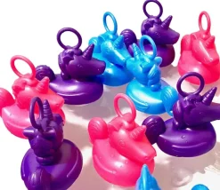 24 licornes flottantes 15 cm à pêcher pour jeu