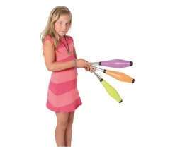3 massues de jonglage PM- quilles jonglerie