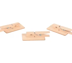 12 Mini ardoises clips pinces 7 x 4 cm