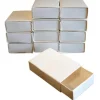 12 Mini Boites carton blanc allumette taille mini