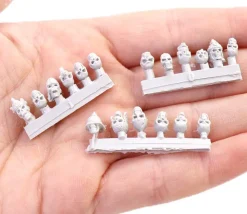 72 mini cranes à peindre de 0.5 cm