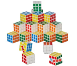 24 Mini cubes - jeux de patience - casse tête